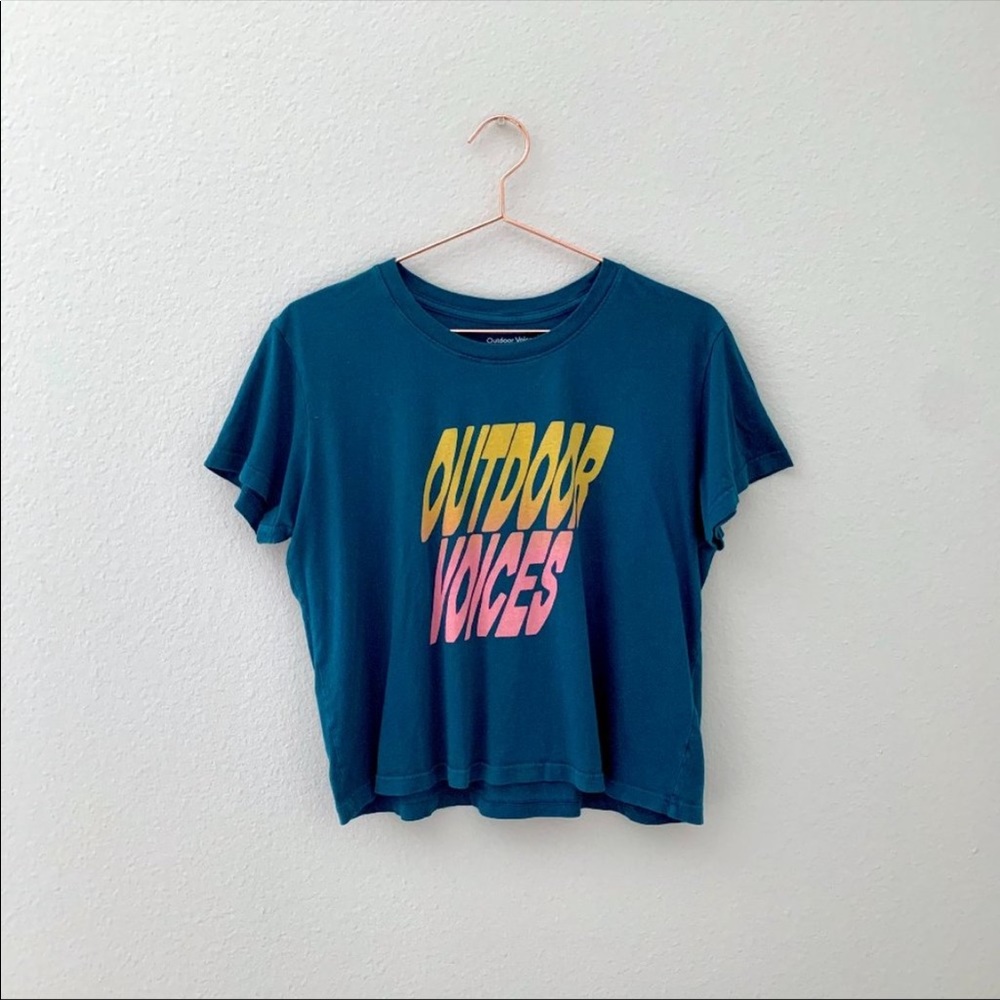Outdoor Voices Boxy Graphic Tee